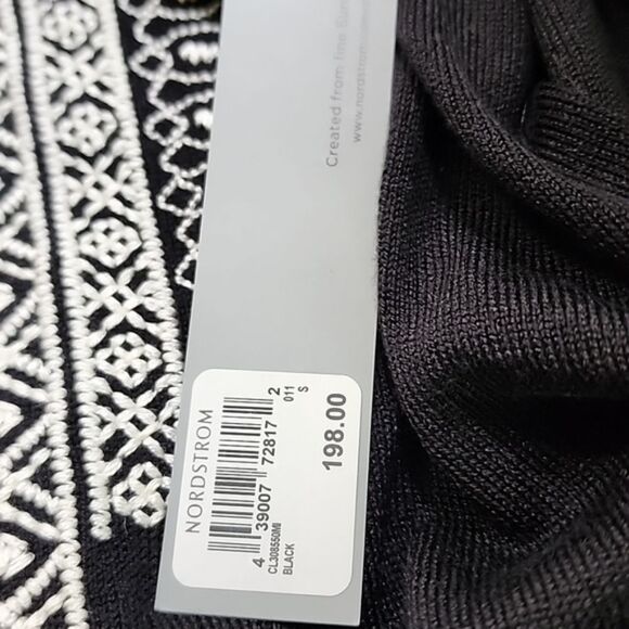 Classiques Entier Black Long Sleeve Sweater Small NWT - Picture 5 of 5